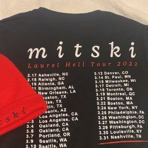 Mitski merch T-shirt and Beanie